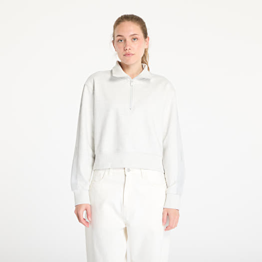 Mikina Calvin Klein Sport Pw - 1/4 Zip Sweatshirt Gray