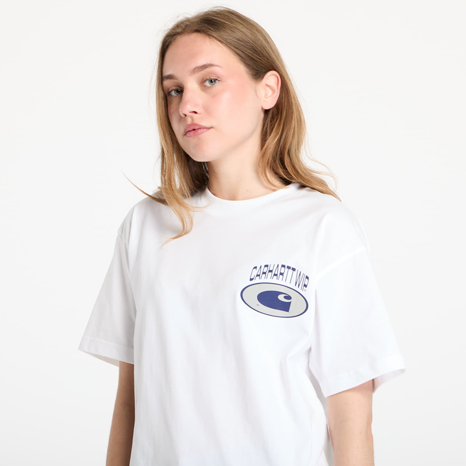 Camisetas hombre Carhartt WIP Shortsleeve Tire T-Shirt UNISEX White