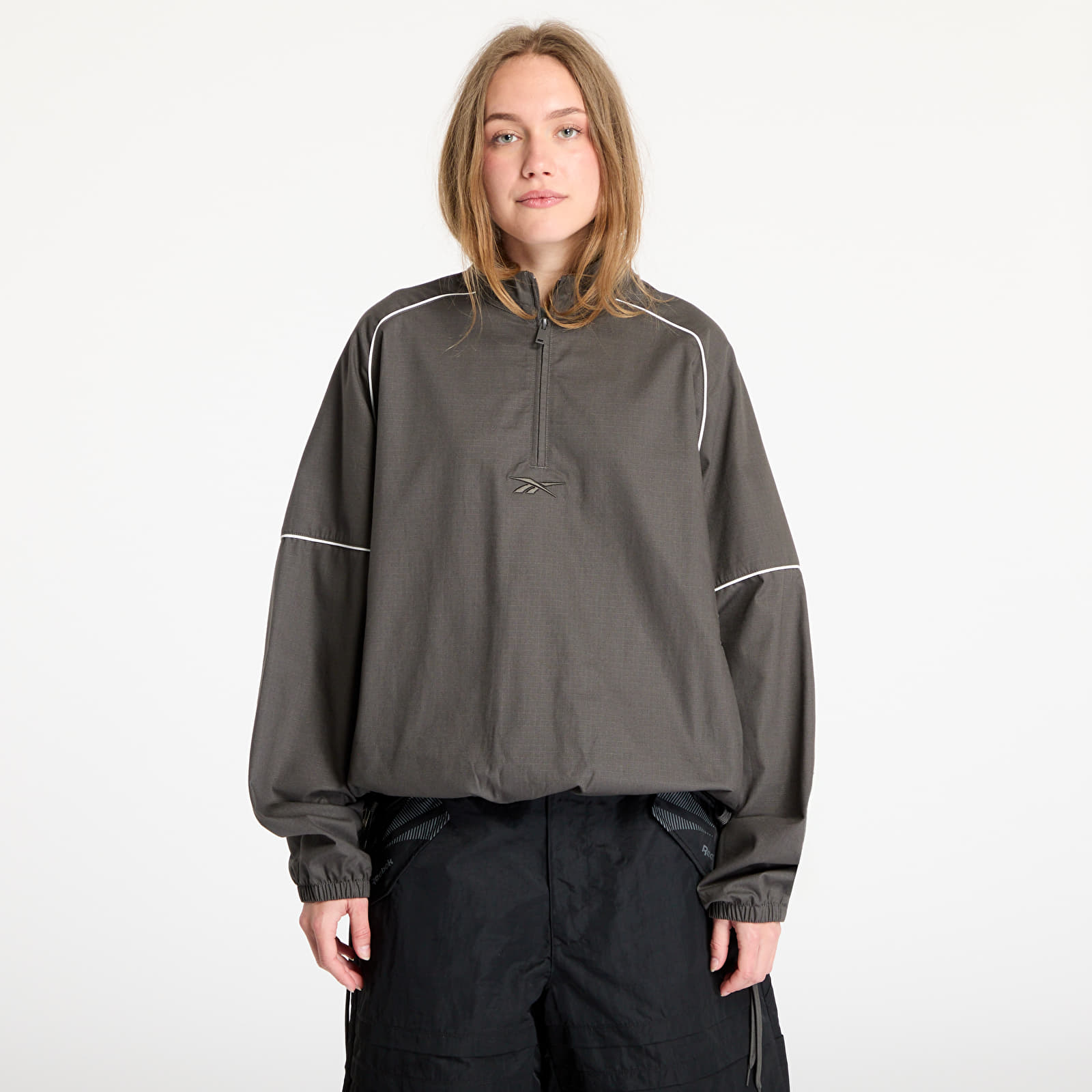 Herenjassen Reebok Track Jacket UNISEX Washed Black