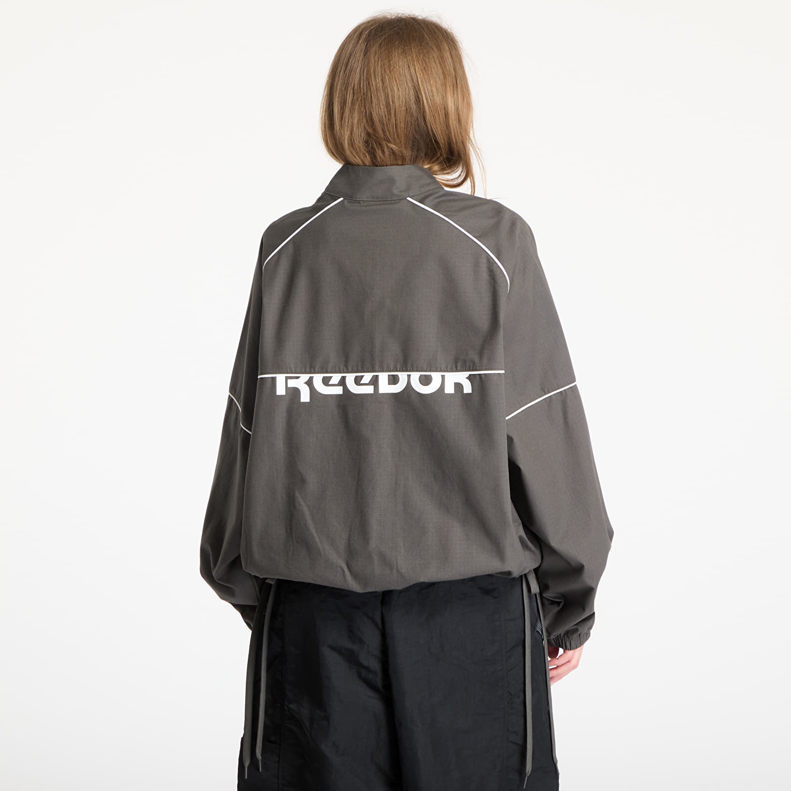 Herenjassen Reebok Track Jacket UNISEX Washed Black
