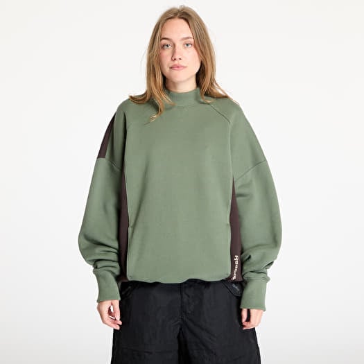 Bluza Reebok French Terry Crewneck UNISEX Breakaway Green/ Unearthed Brown