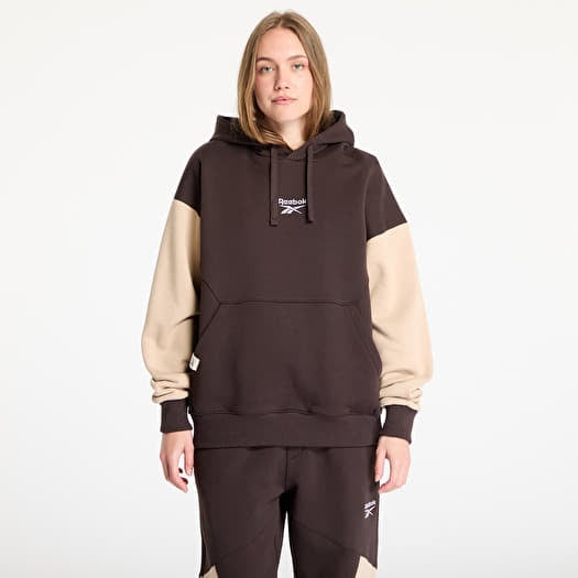 Pulóver Reebok Classic French Ter Unearthed Hoodie UNISEX Brown/ Tan