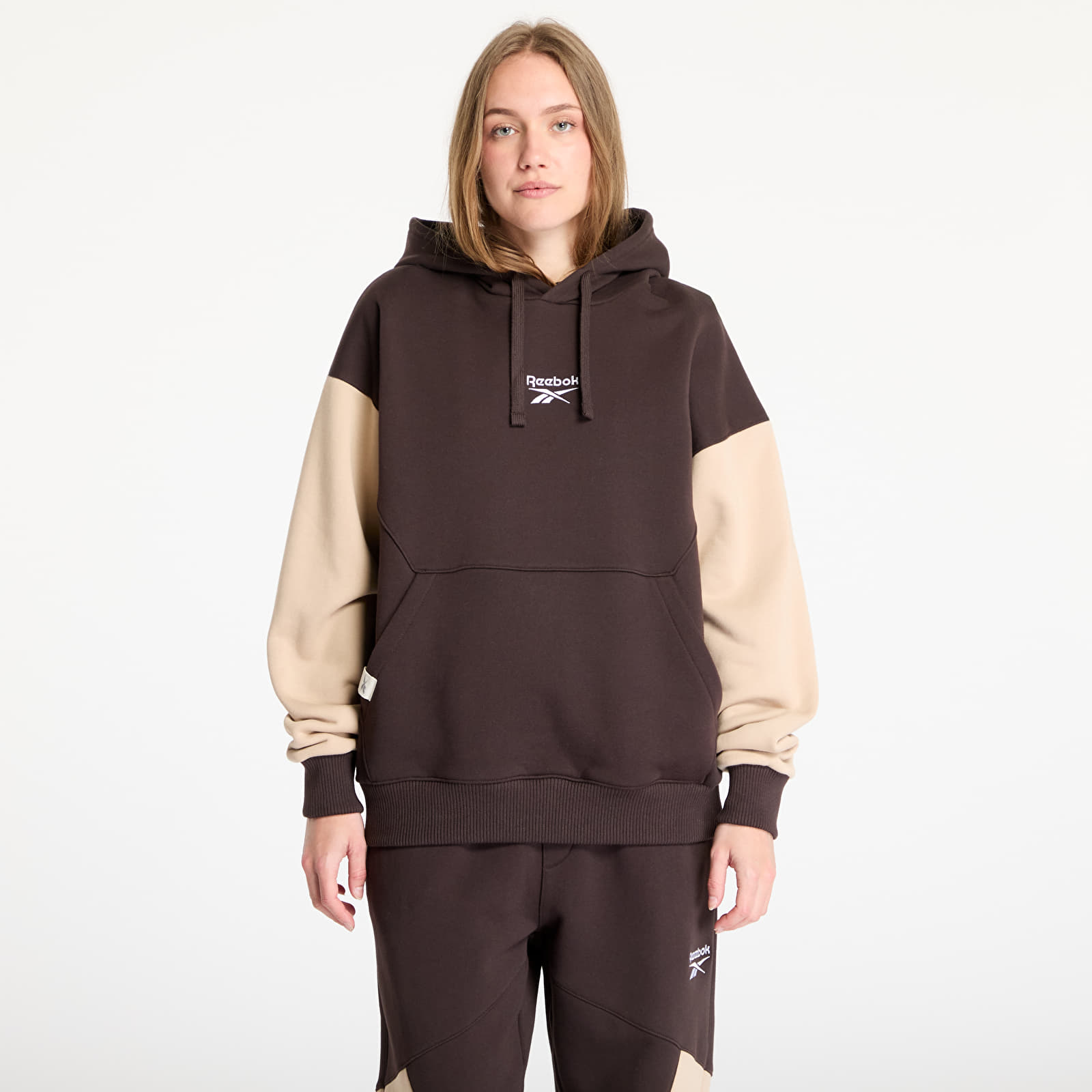 Muške majice Reebok Classic French Ter Unearthed Hoodie UNISEX Brown/ Tan