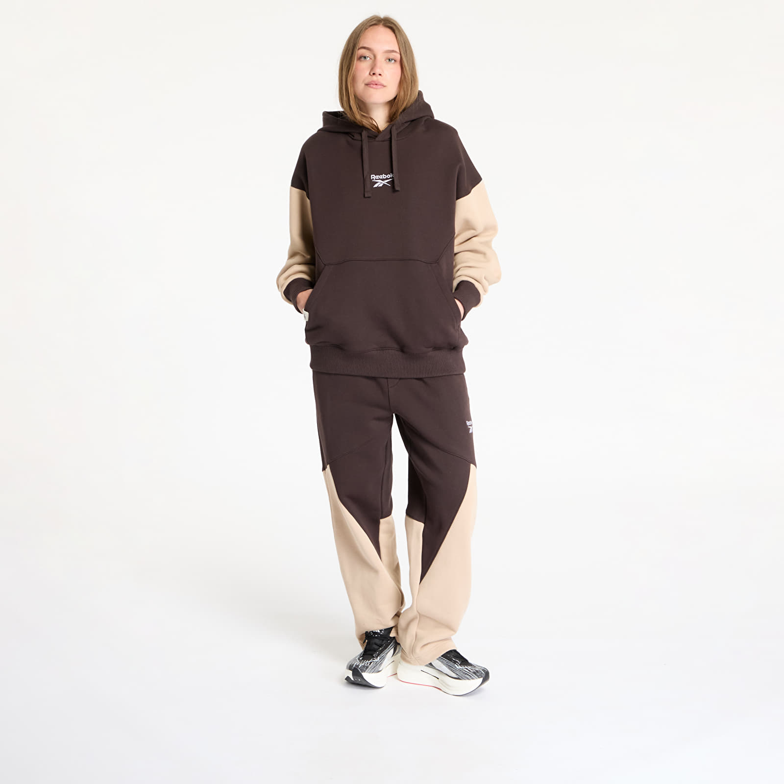 Muške majice Reebok Classic French Ter Unearthed Hoodie UNISEX Brown/ Tan