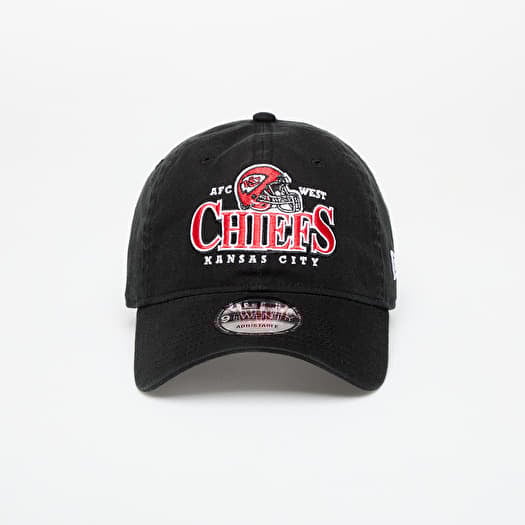 Kšiltovka New Era Kansas City Chiefs Helmet 9TWENTY Adjustable Cap Black