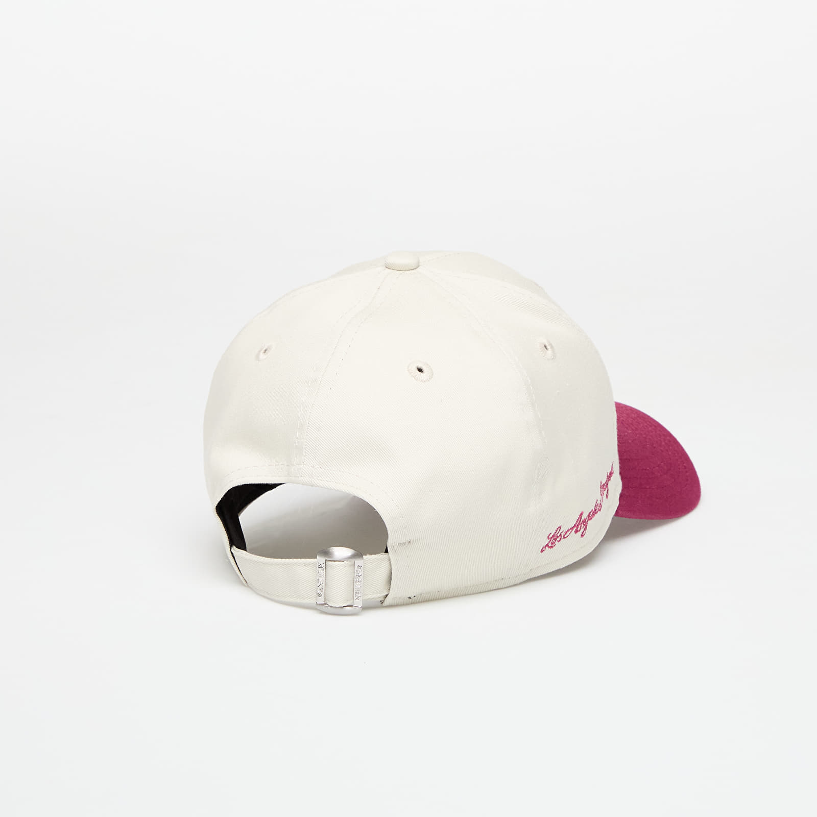 Gorras New Era Los Angeles Dodgers 9FORTY Side Script Adjustable Cap Ivory/ Chj