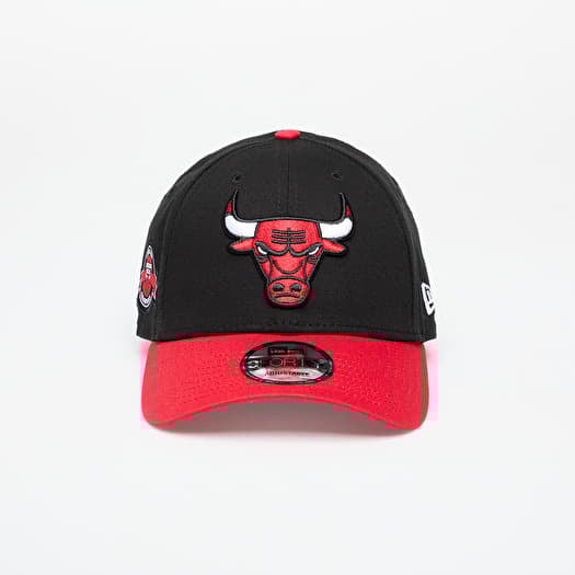 Gorra New Era Chicago Bulls 9FORTY Side Patch Adjustable Cap Black/ Fdr