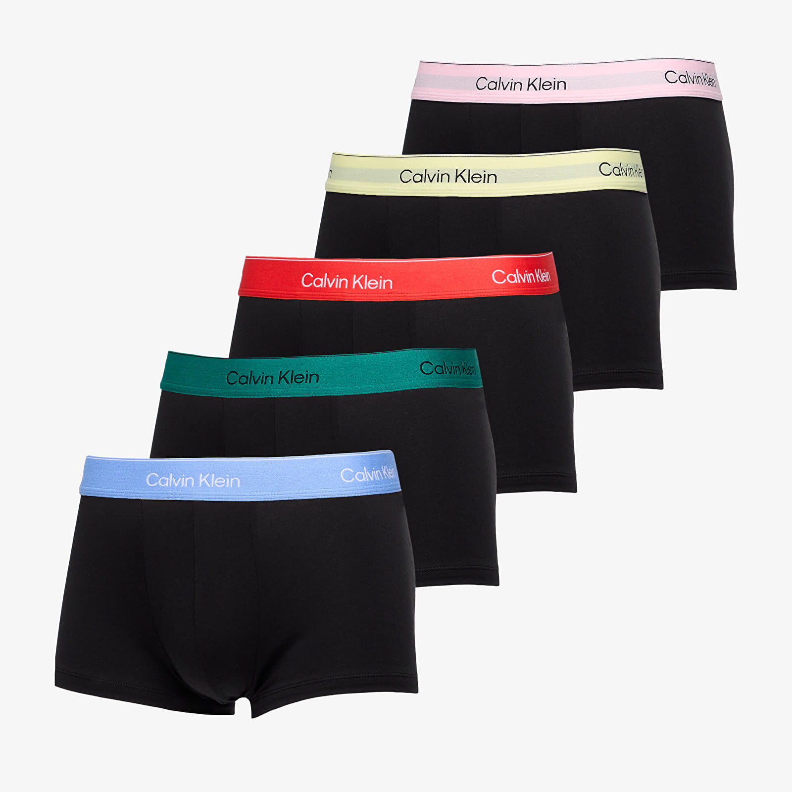 Boxer shorts Calvin Klein Icon Cotton Stretch Low Rise Trunk 5-Pack Black