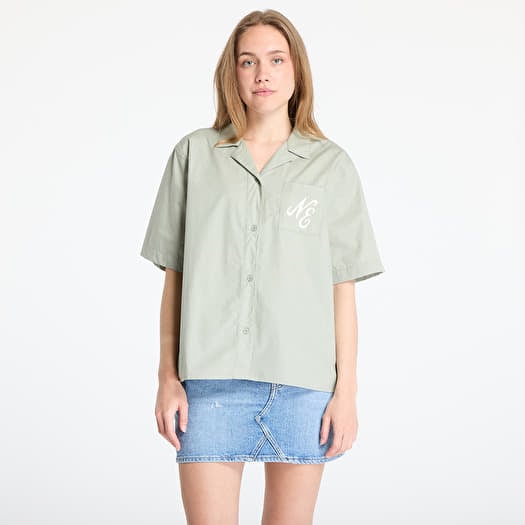 Košile New Era Revere Shirt Green