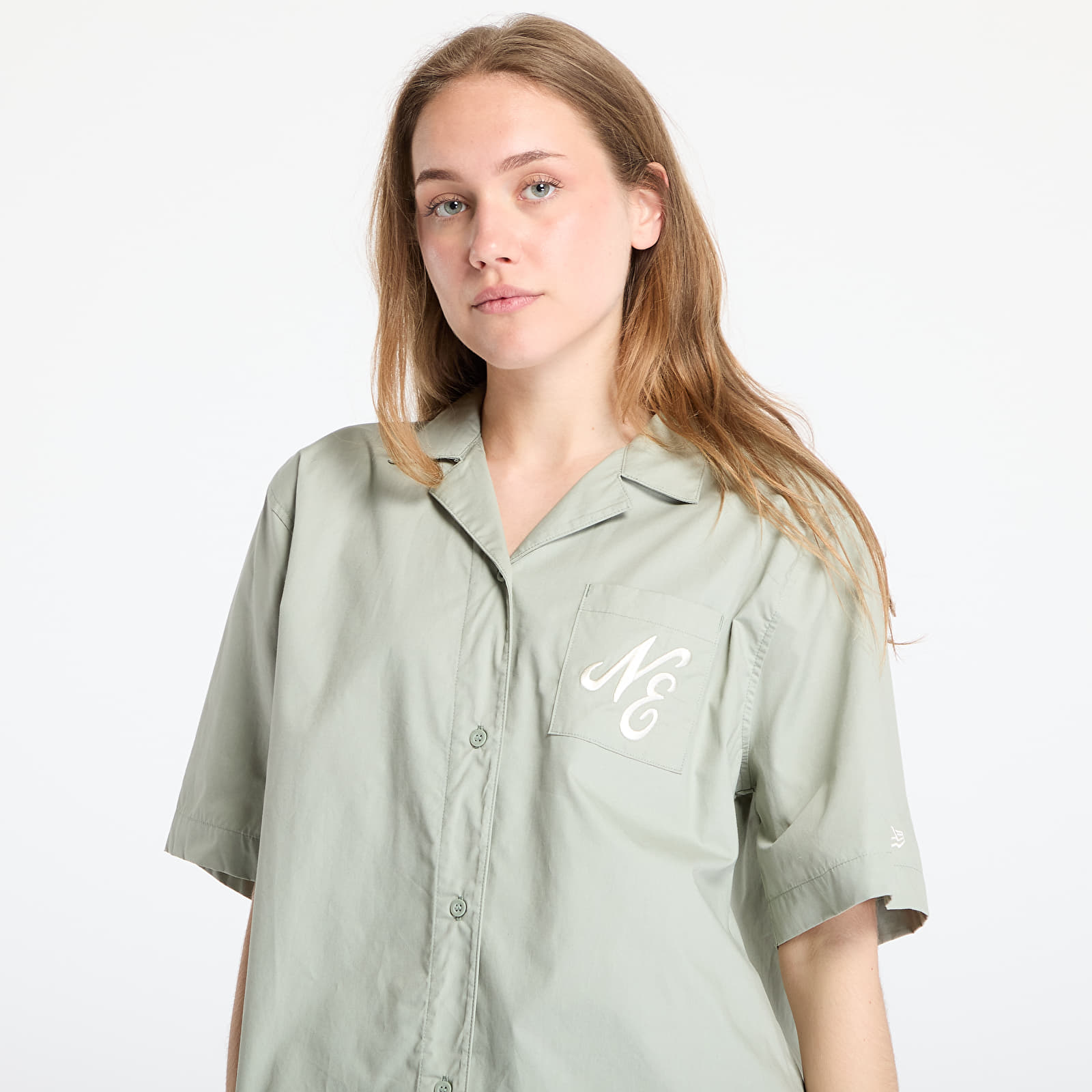 Naiste särgid New Era Revere Shirt Green
