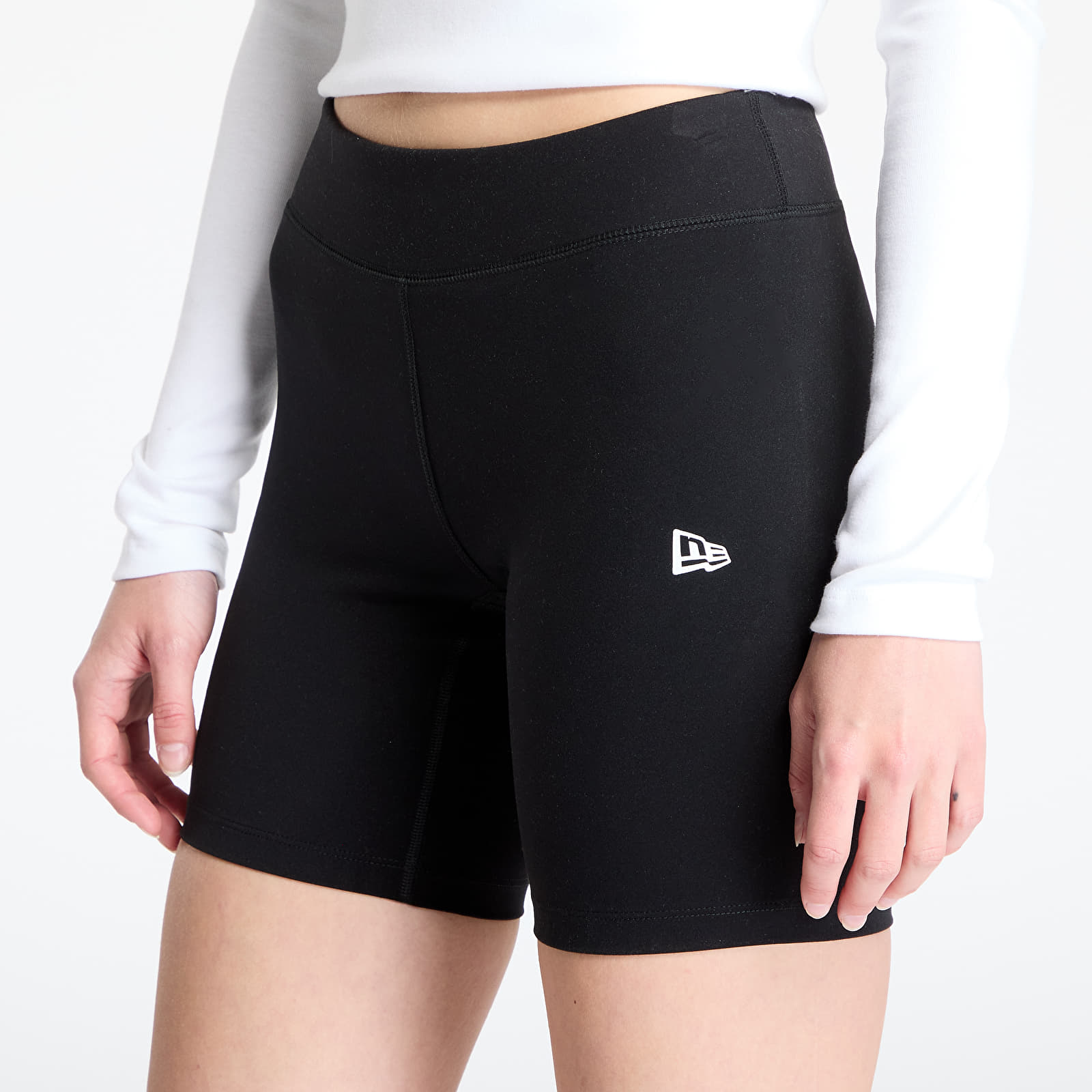 Pantalones cortos de mujer New Era MLB League Esesntial Cycling Shorts New York Yankees Black