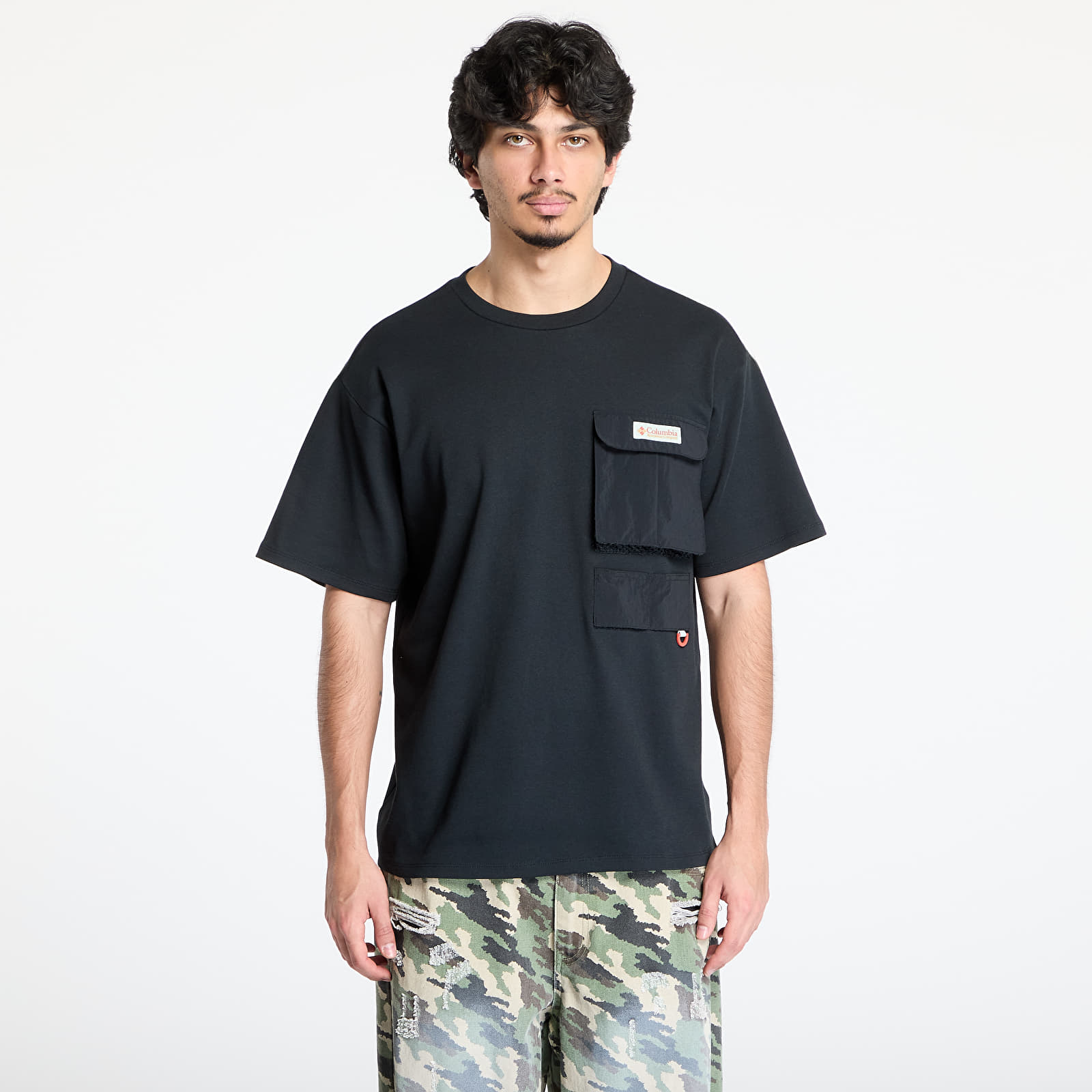 Moške majice Columbia Cove Beach™ Pocket Tee Black