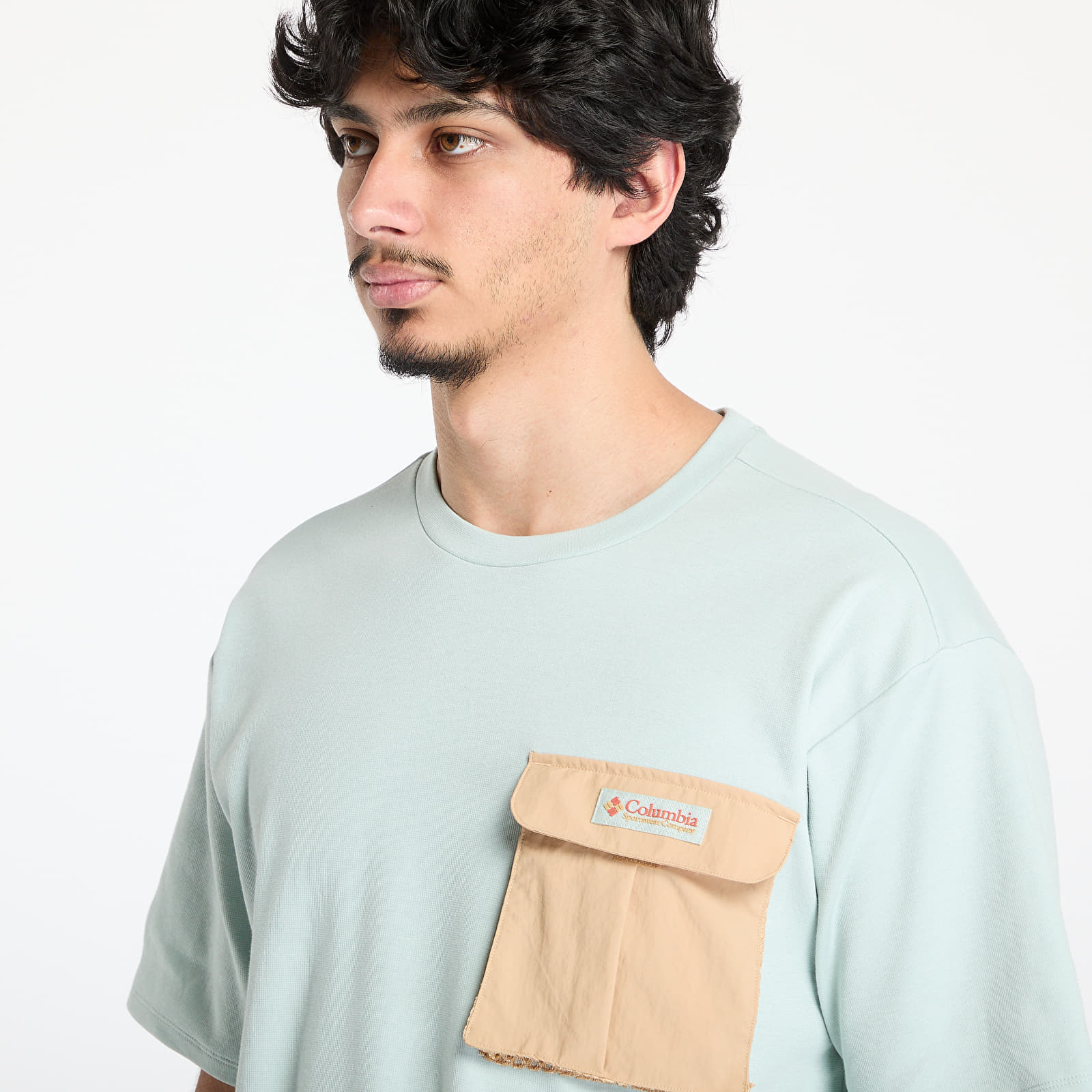 Мужские футболки Columbia Cove Beach™ Pocket Tee Cool Green/ Canoe