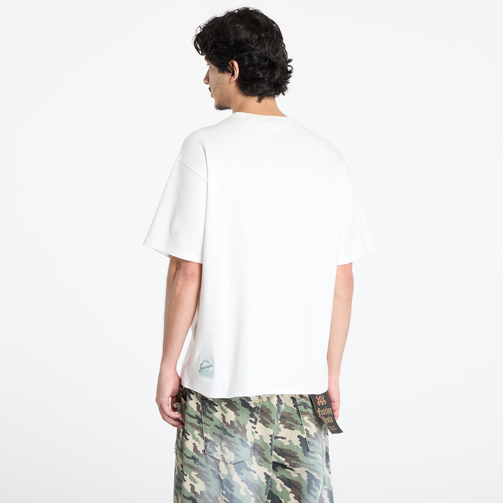 Koszulki męskie Columbia Cove Beach™ Pocket Tee Sea Salt/ Cool Green