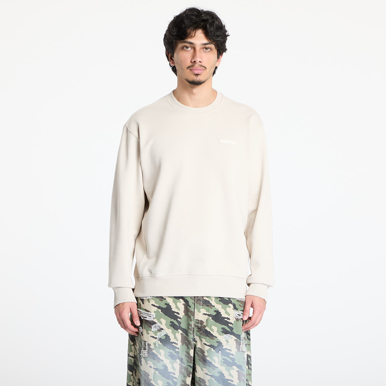Sudaderas de hombre Columbia Marble Canyon™ French Terry Crew Dark Stone