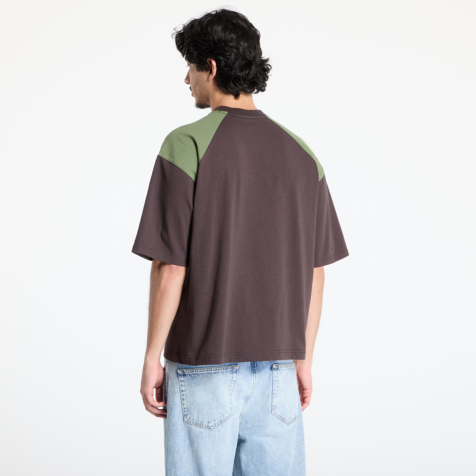 T-shirts för män Reebok Cotton Shortsleeve T-Shirt UNISEX Unearthed Brown/ Breakaway Green