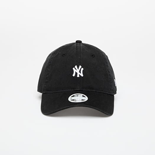 Kšiltovka New Era New York Yankees 9TWENTY Mini Washed Adjustable Cap Black/ White