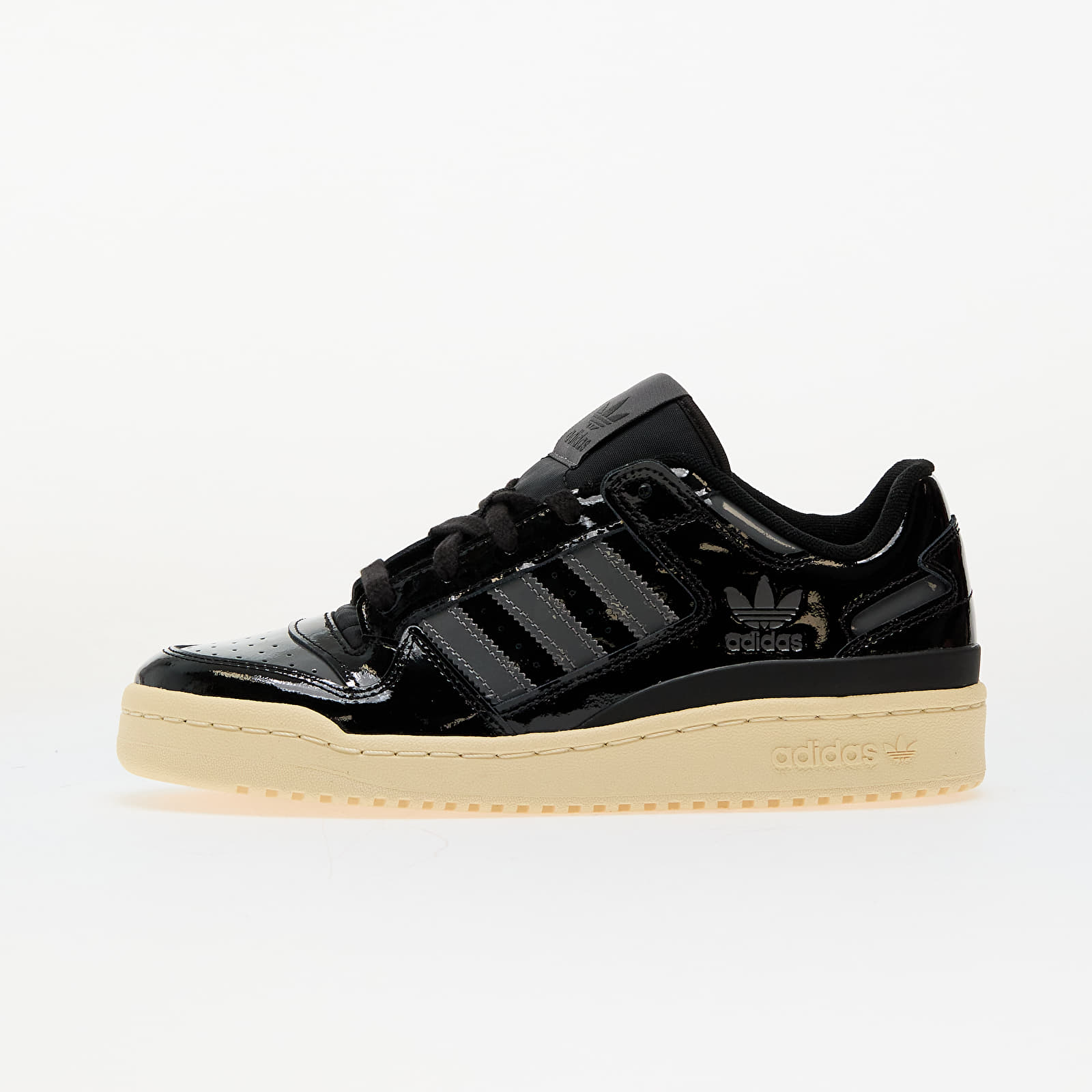 Sneakers und Schuhe für Frauen adidas Forum Low Cl W Core Black/ Grey Four/ Easy Yellow