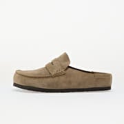 Birkenstock Naples Wrapped Suede Leather Taupe