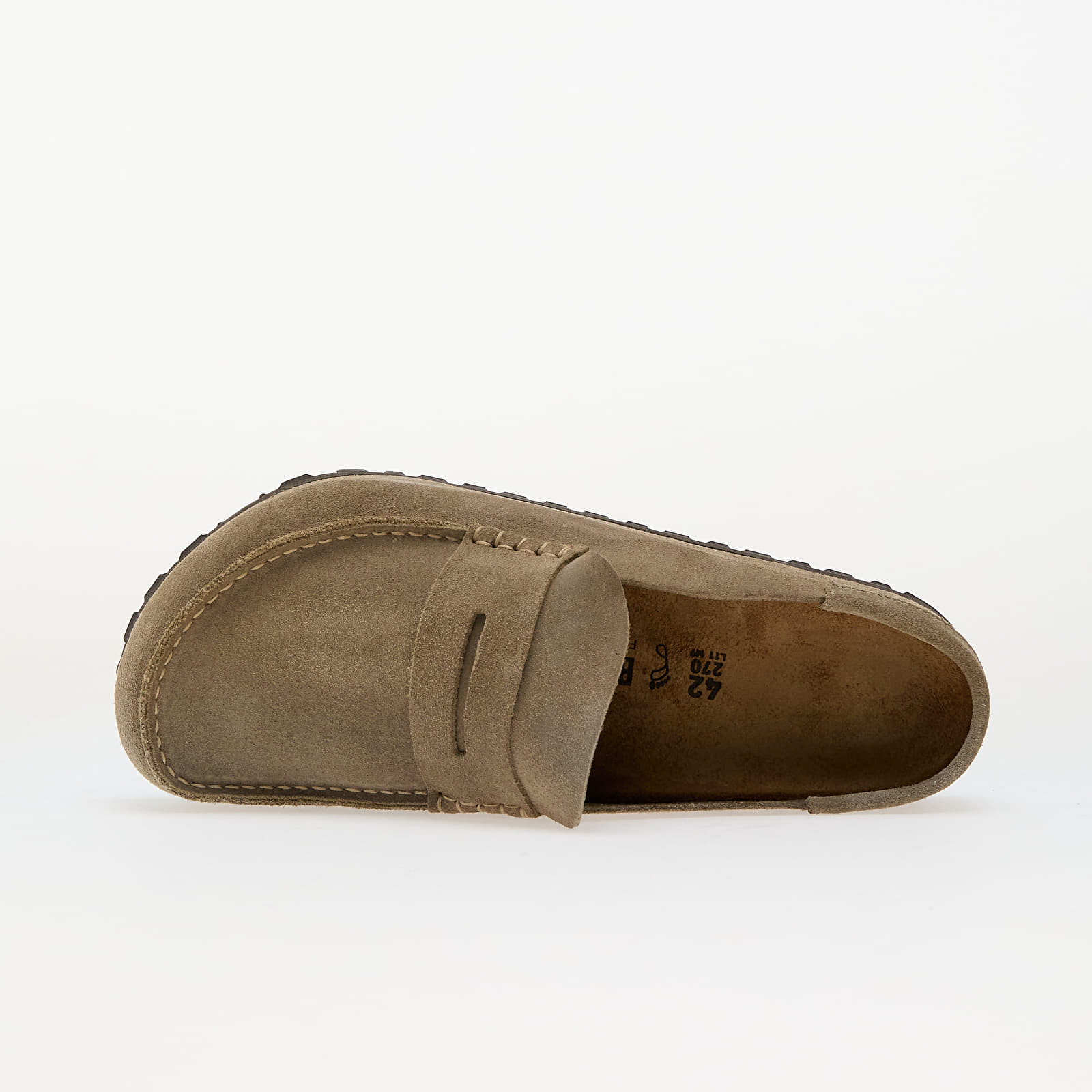 Muške tenisice Birkenstock Naples Wrapped Suede Leather Taupe