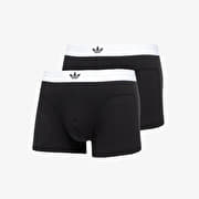 adidas Comfort Flex Cotton - Body Lines Trunk 2-Pack Black