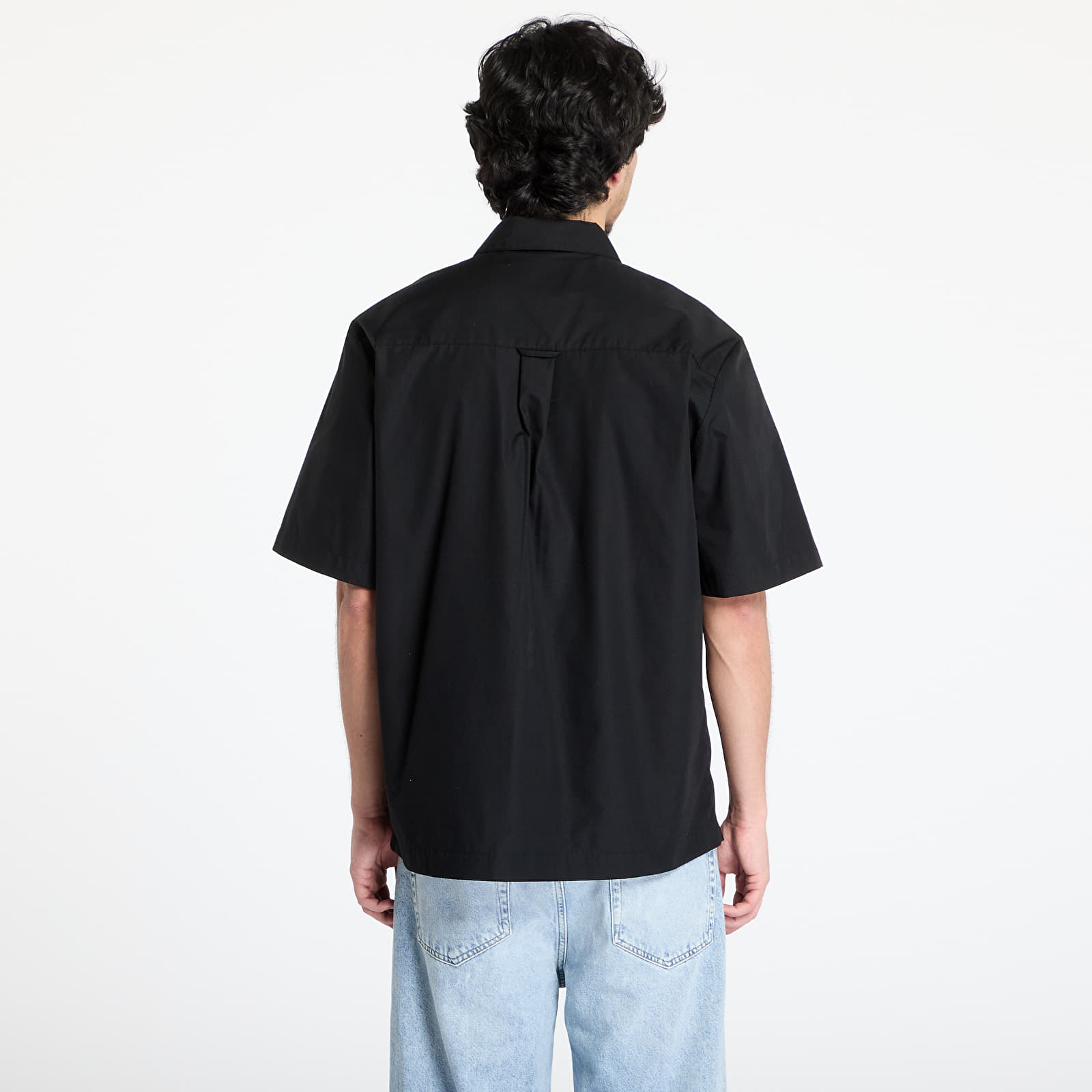Camisas para hombre Carhartt WIP Short Sleeve Craft Shirt UNISEX Black