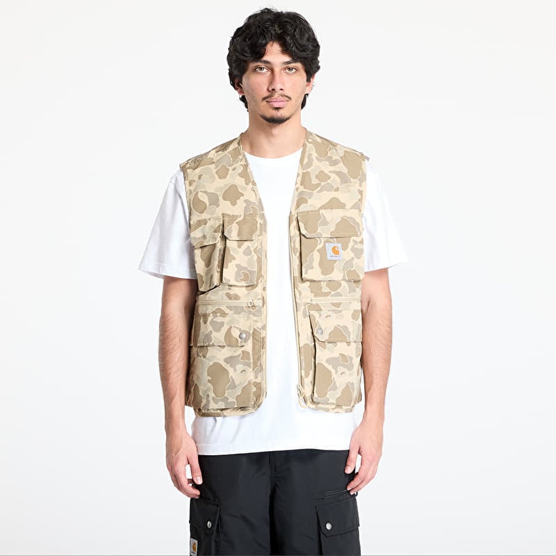 Mellény Carhartt WIP Irwin Vest UNISEX Camo Duck/ Desert