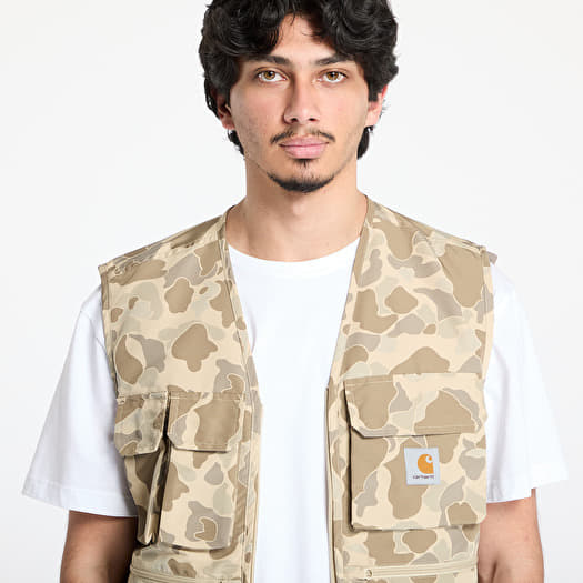 K*S様 【正規品未使用】Carhartt Irwin Vest M WIP Carhartt WIP Irwin Vest UNISEX Camo Duck/ Desert | Queens