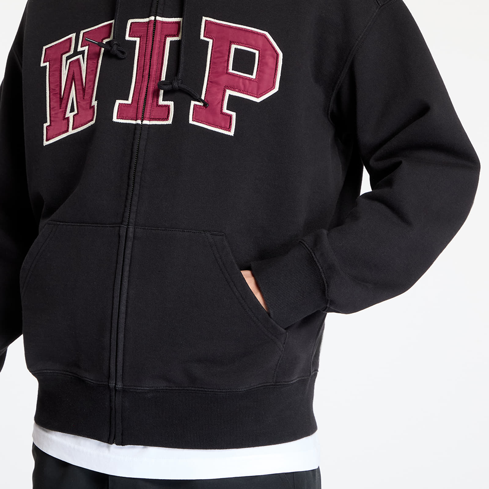 Sudaderas de hombre Carhartt WIP Hooded WIP Sweatshirt UNISEX Black Stone Washed