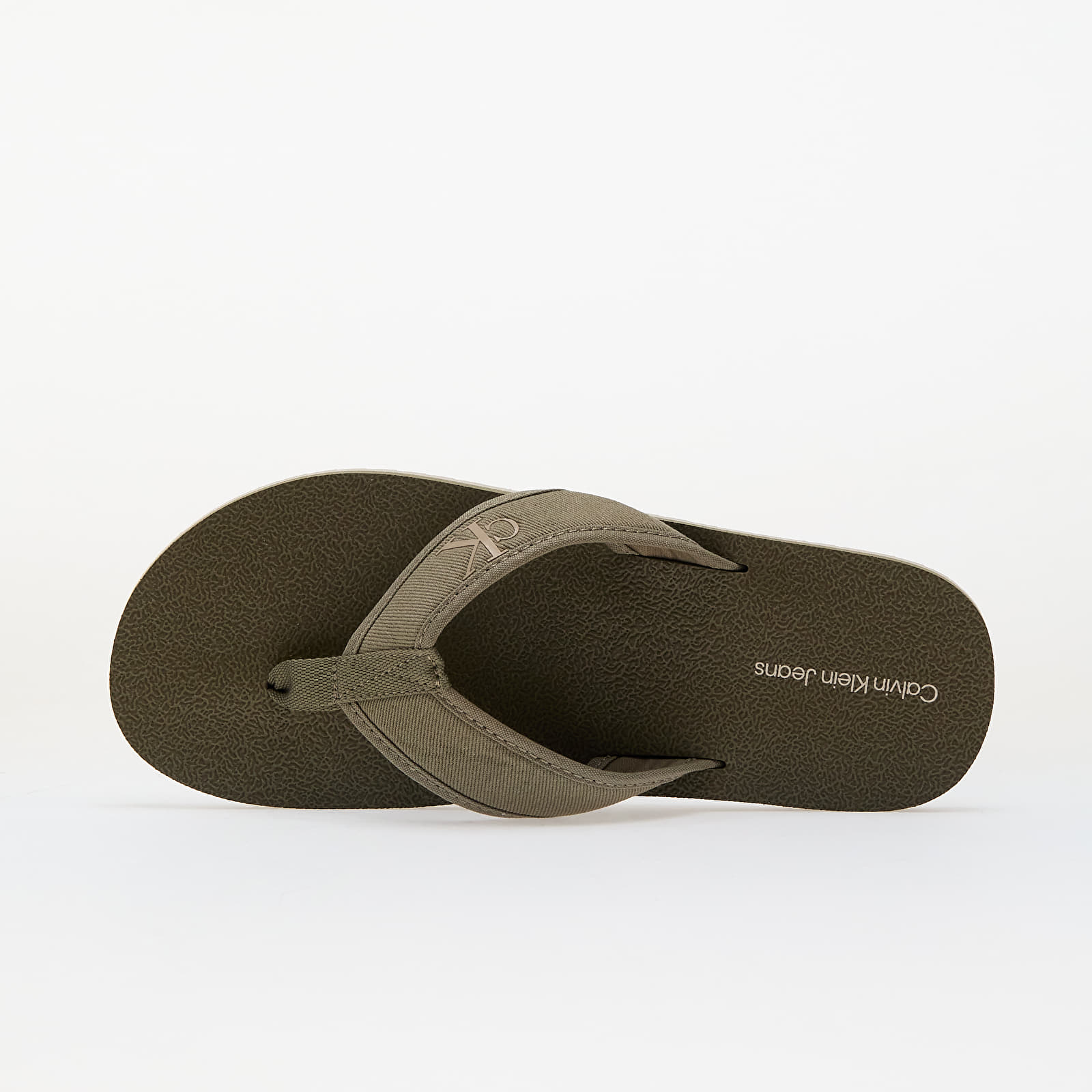 Zapatillas Hombre Calvin Klein Jeans Thong+ Cv Green
