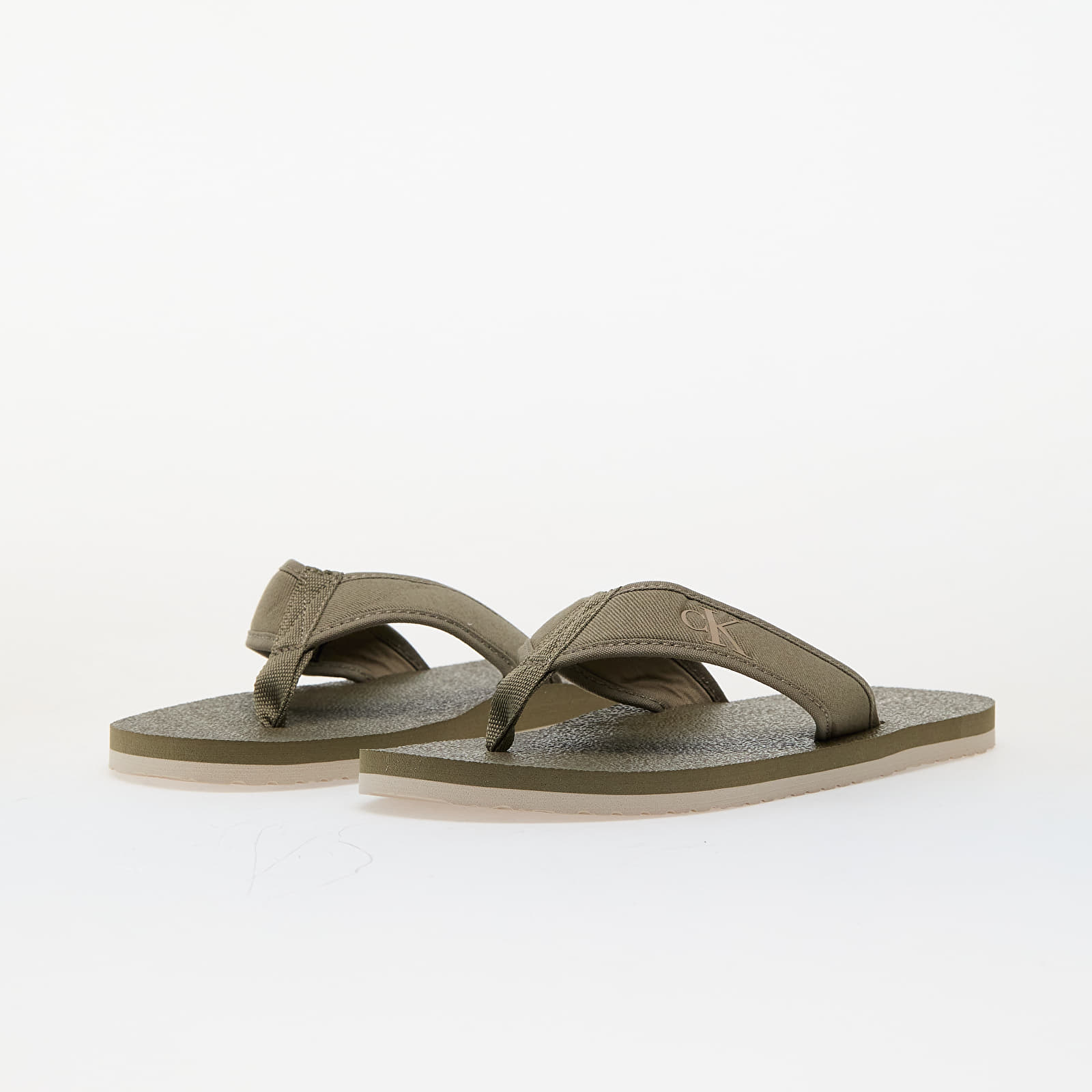 Zapatillas Hombre Calvin Klein Jeans Thong+ Cv Green