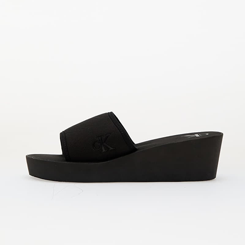 Calvin Klein Jeans Beach Wedge Slide Ca Black