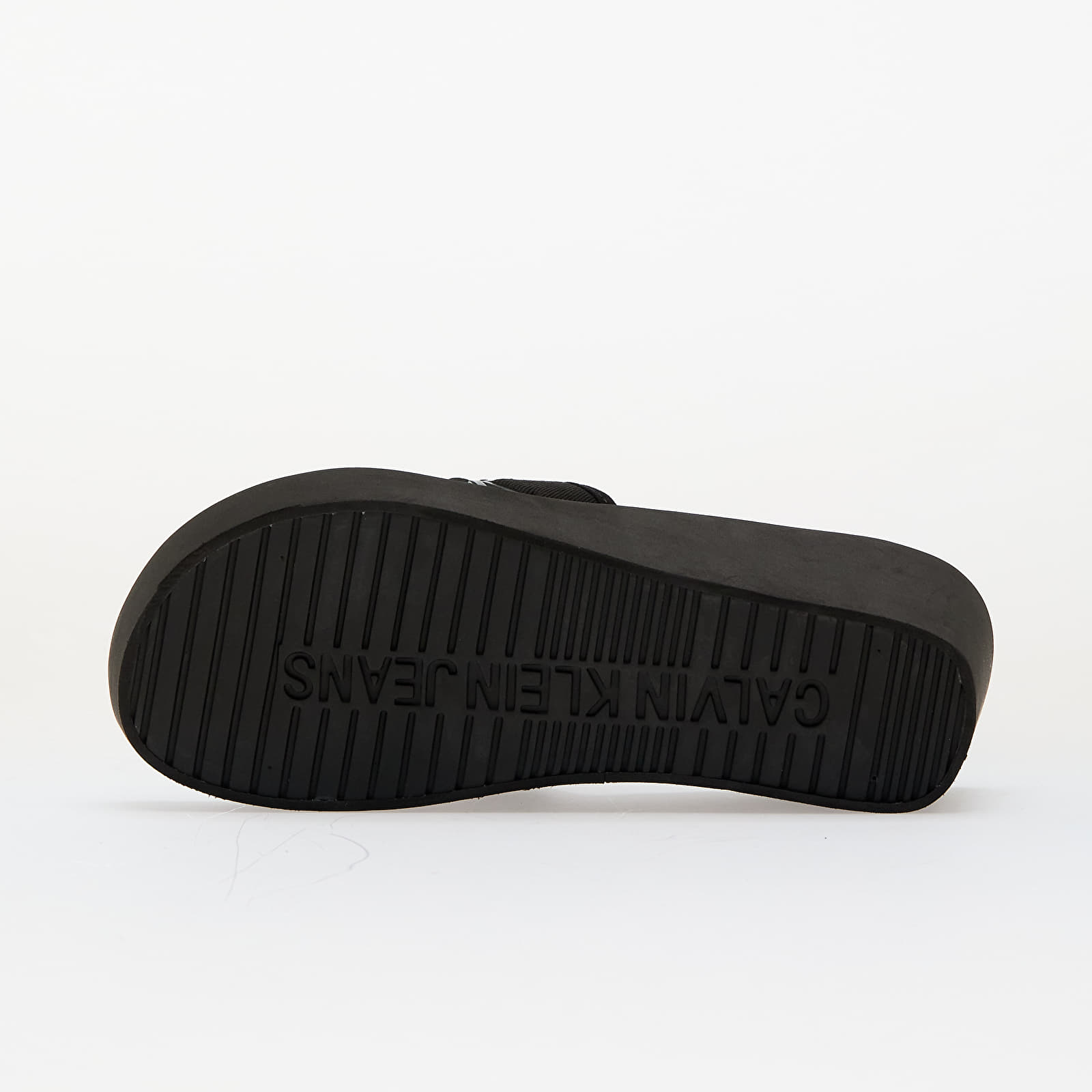 Ženske superge in čevlji Calvin Klein Jeans Beach Wedge Slide Ca Black