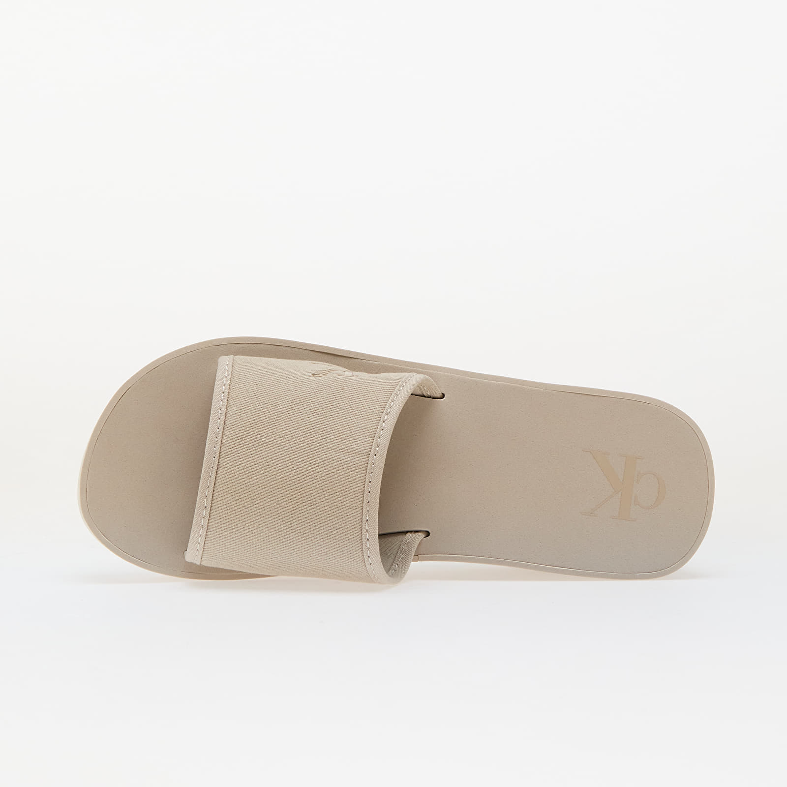 Ženske superge in čevlji Calvin Klein Jeans Beach Wedge Slide Ca Beige