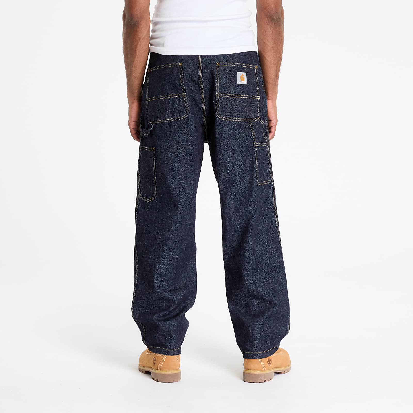 Meeste teksad Carhartt WIP OG Single Knee Pant Blue Rinsed