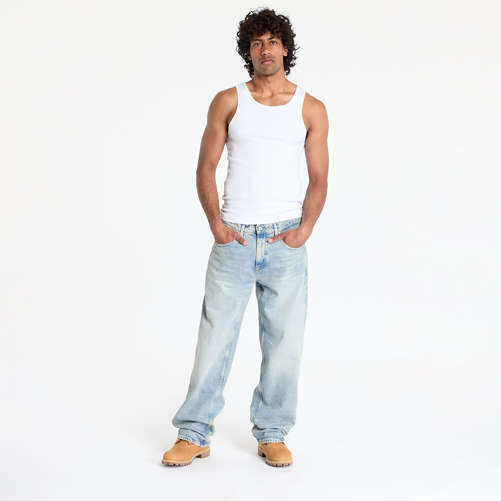 Muške traperice Tommy Jeans Jaimie Relaxed Straight Jeans Denim