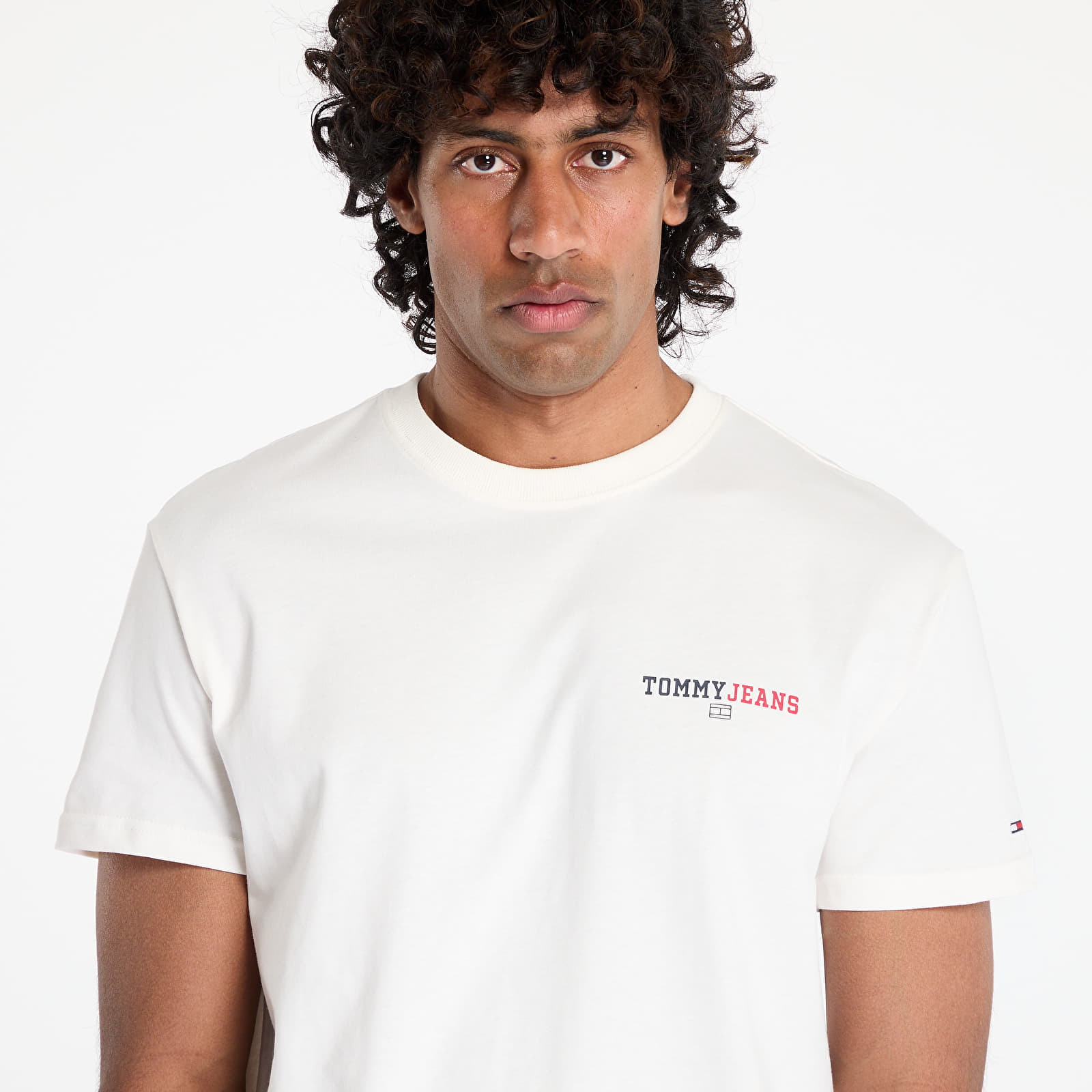 Мъжки тениски Tommy Jeans Reg Dna Graphic Tee White