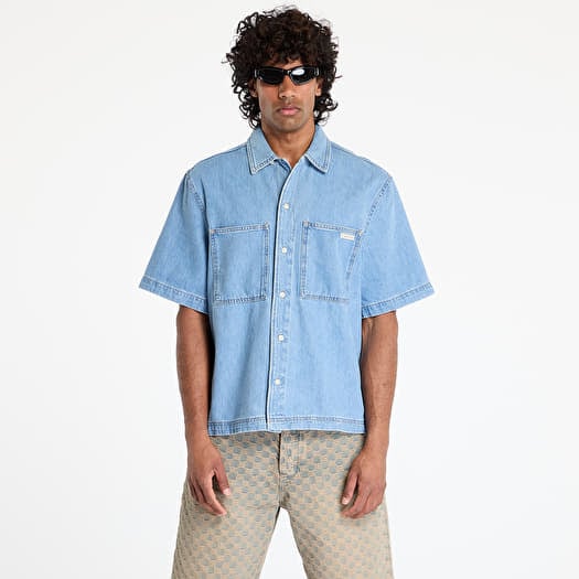 Cămașă Calvin Klein Jeans Bowler Shirt Denim Light