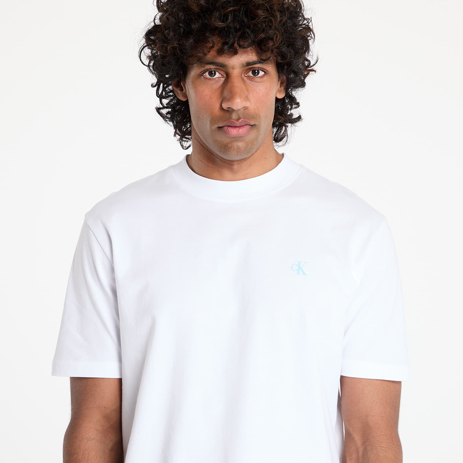 Men's T-shirts Calvin Klein Jeans Painted Calvin Klein Tee White