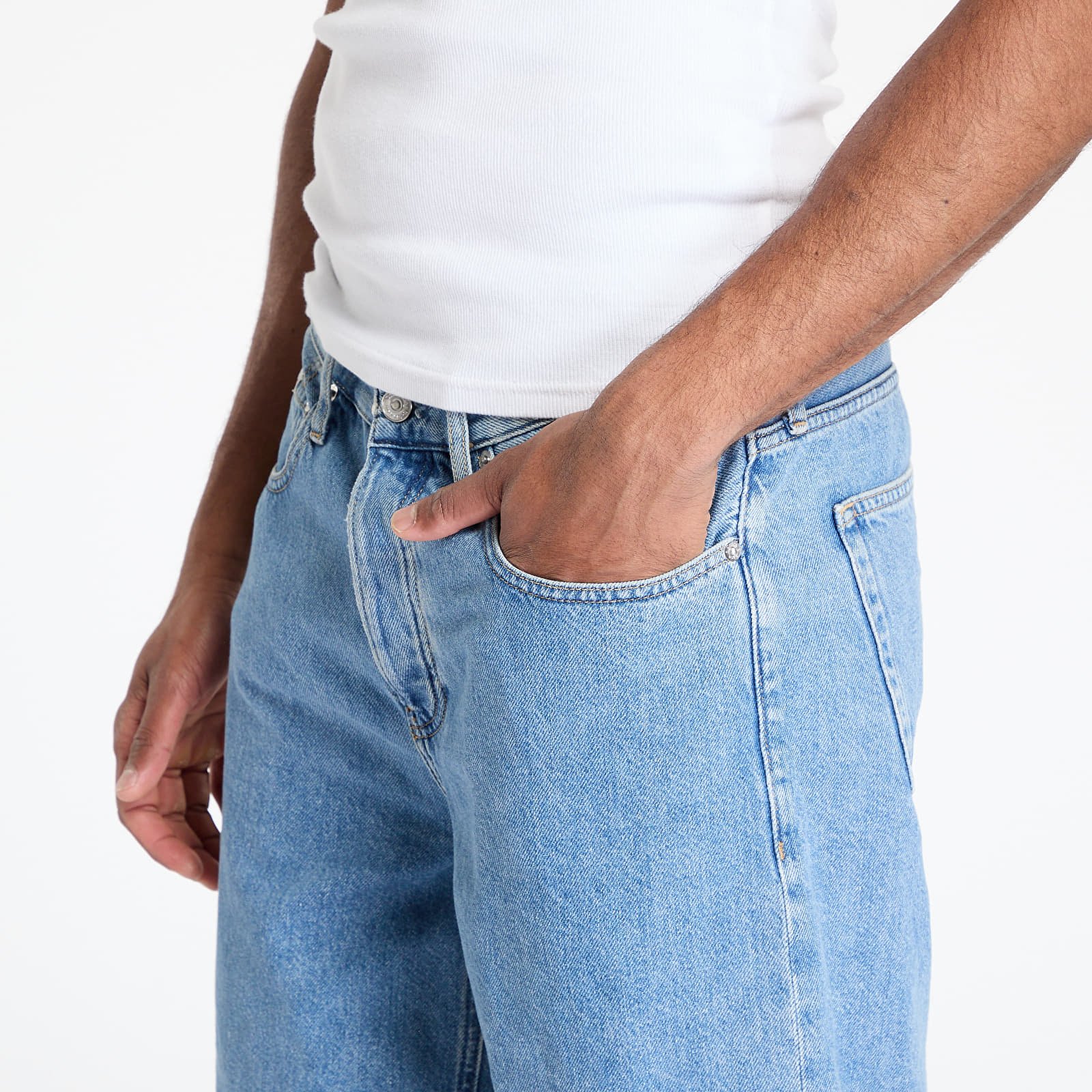Pánske šortky Calvin Klein Jeans Relaxed Denim Short Denim