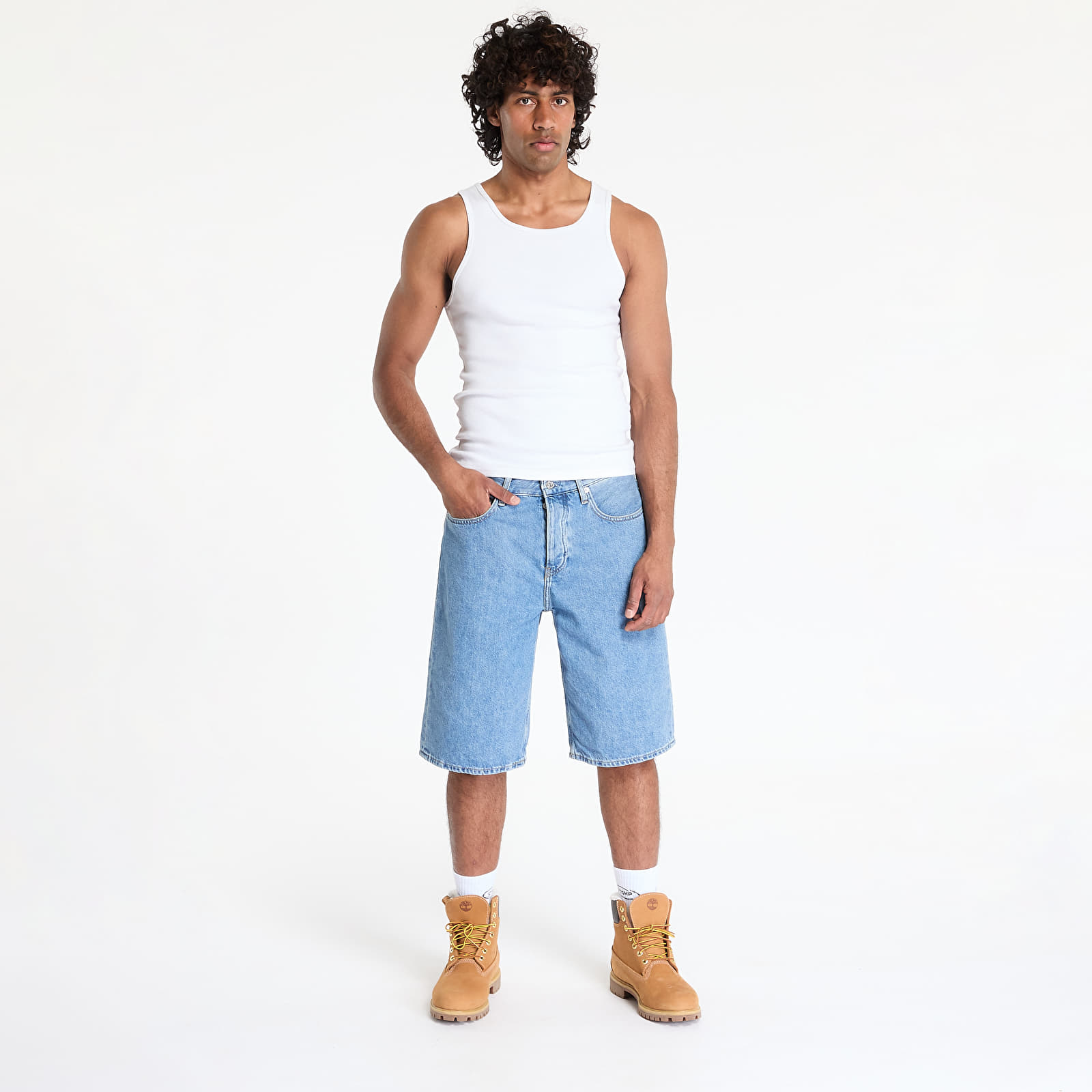 Pánske šortky Calvin Klein Jeans Relaxed Denim Short Denim