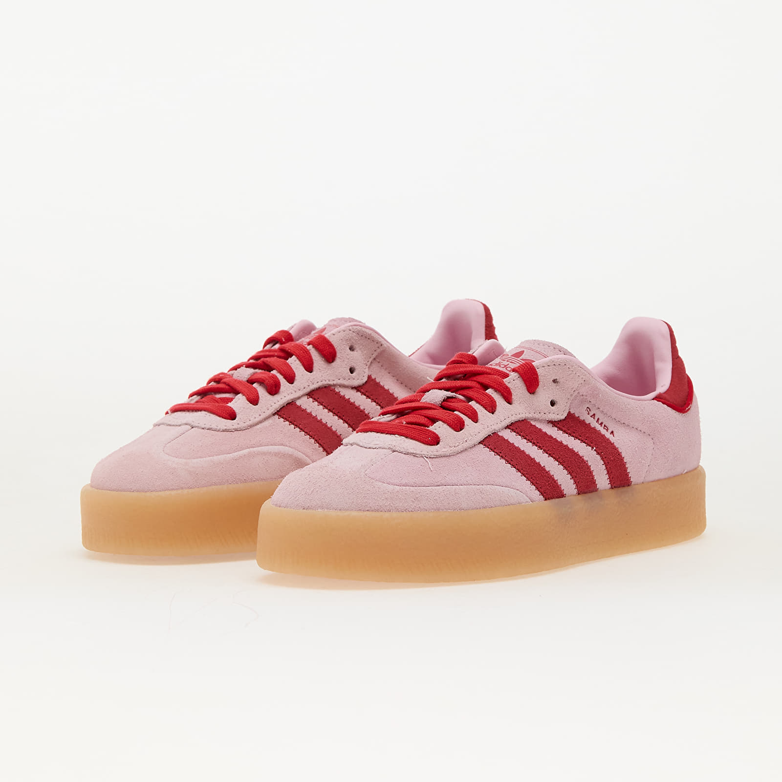 Naiste tossud ja kingad adidas Sambae W Clear Pink/ Better Scarlet/ Gum