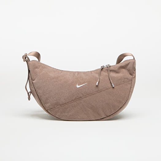 Τσάντα Nike Aura Crescent Crossbody Bag (4L) Mink Brown/ Mink Brown/ Matte Silver
