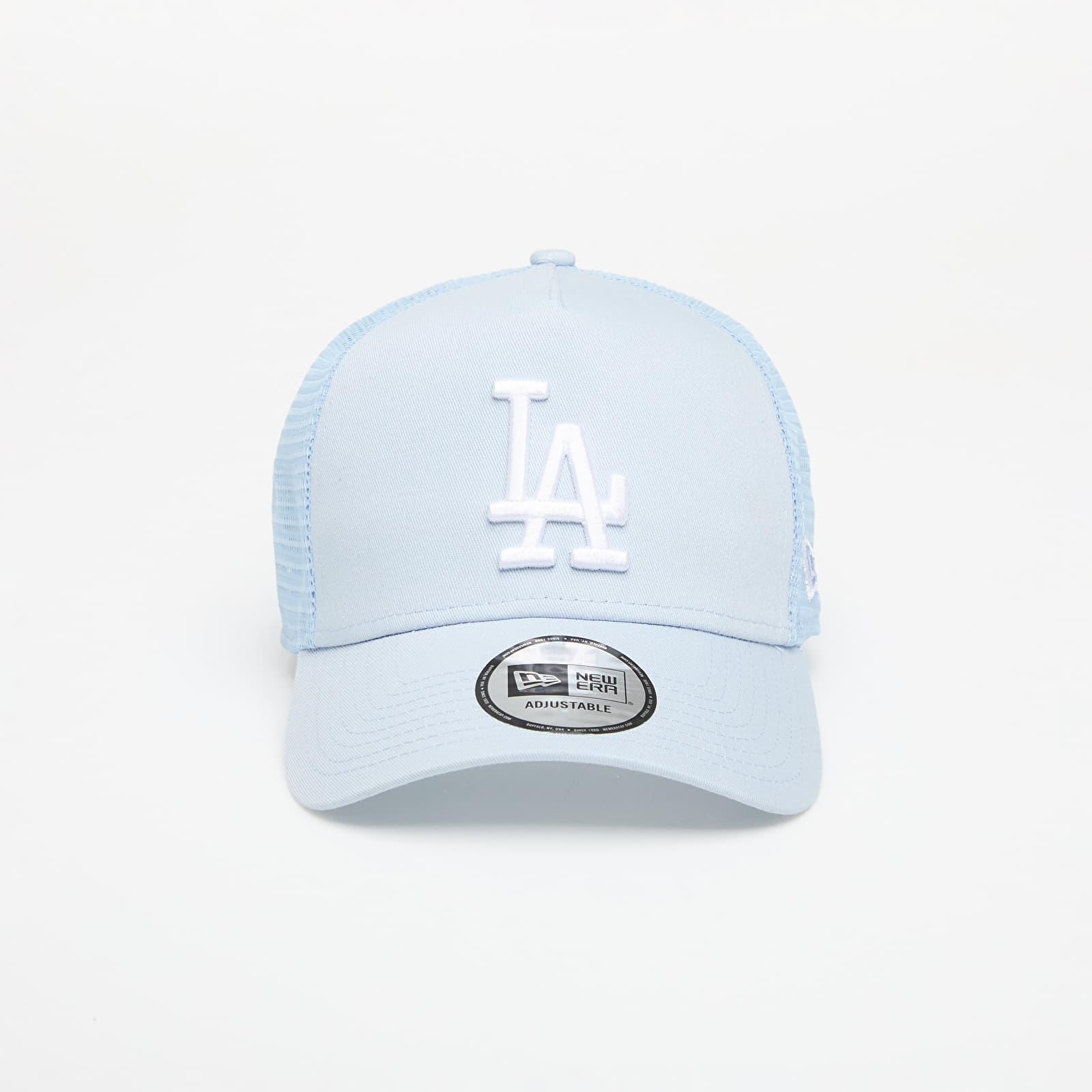 Gorras New Era MLB League Essential Los Angeles Dodgers Af Trucker Pastel Blue/ Navy