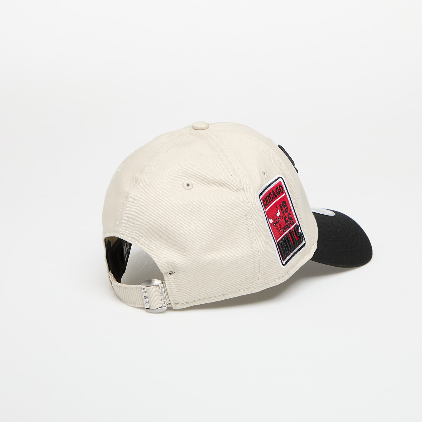 Gorras New Era Chicago Bulls 9FORTY Contrast Patch Adjustable Cap Stone/ Black