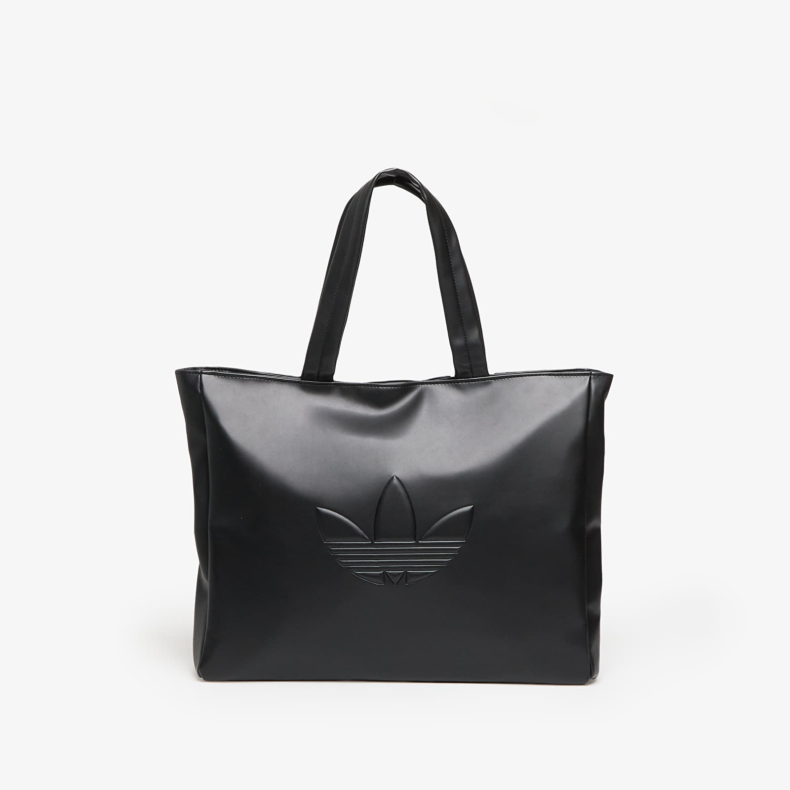 Umhängetaschen adidas Pu Outline Trefoil Shopper Bag Black