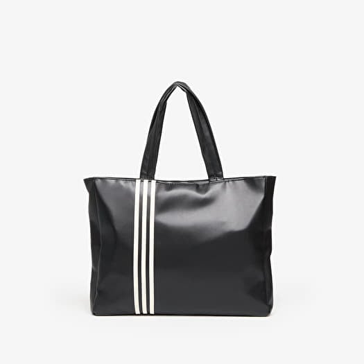 ショルダーバッグ・ポシェット adidas - Polyurethane Shopper Bag Outline Trefoil Shoulder bags adidas Pu Outline Trefoil Shopper Bag Black
