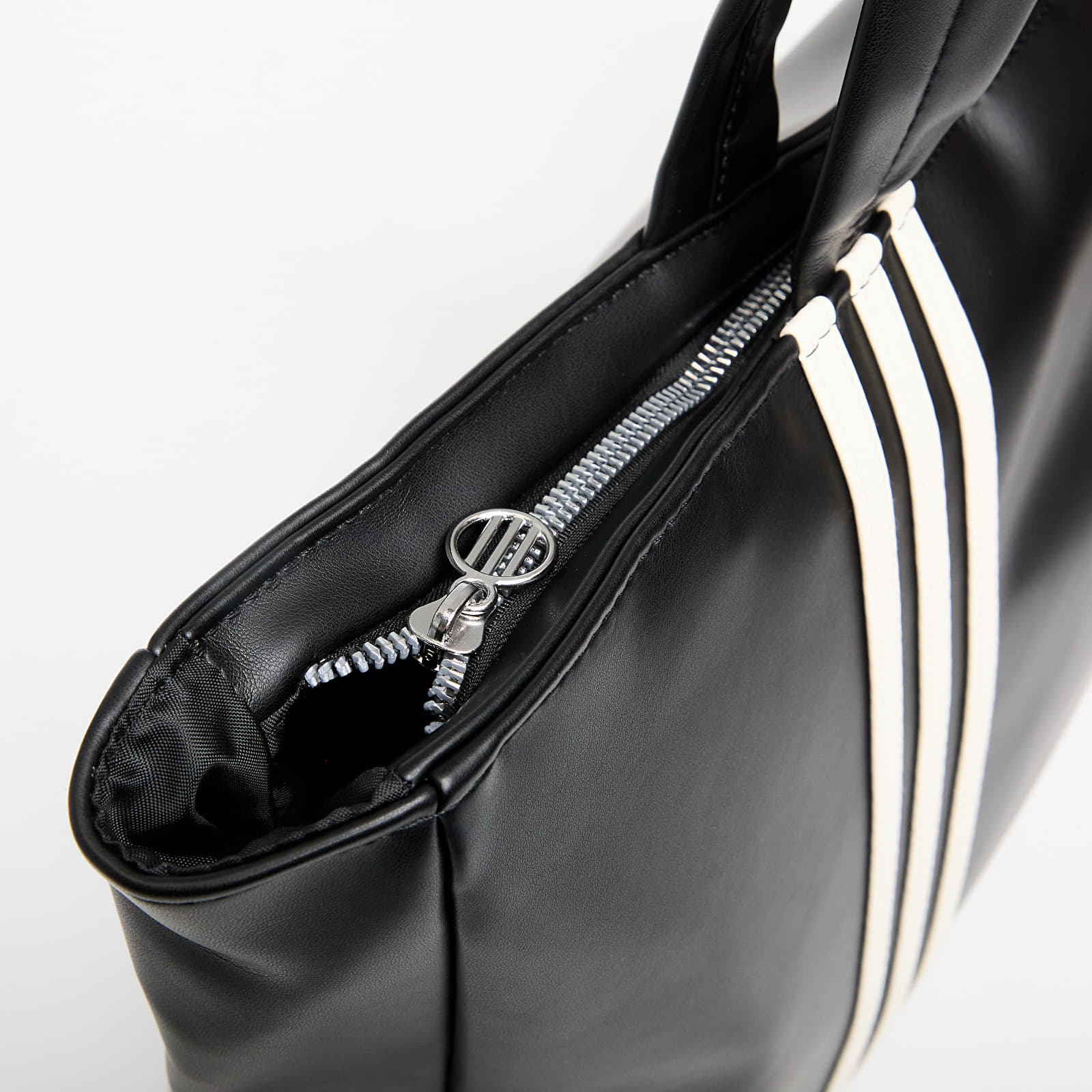 Umhängetaschen adidas Pu Outline Trefoil Shopper Bag Black