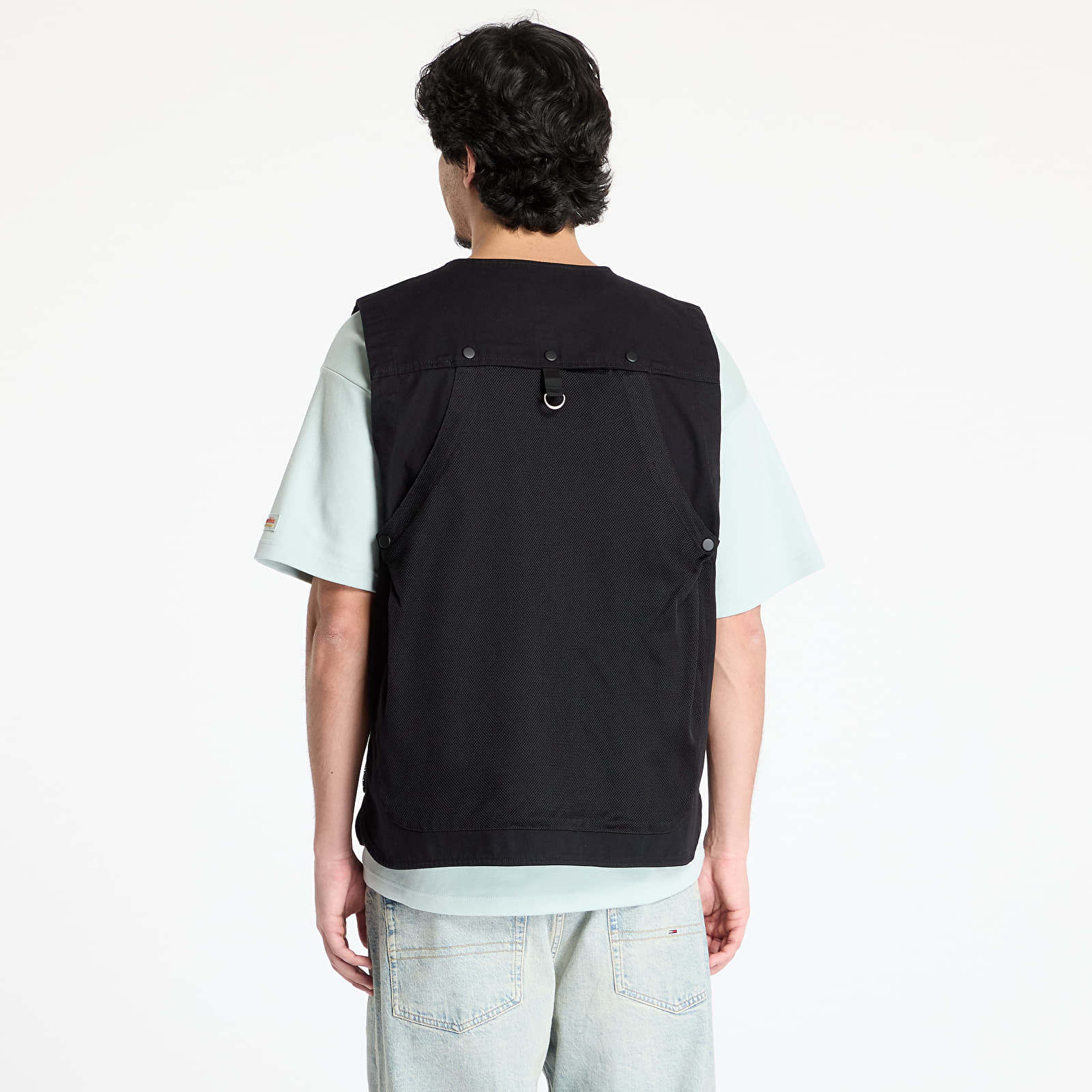 Chalecos para hombre Vans LX Spade Utility Vest Black