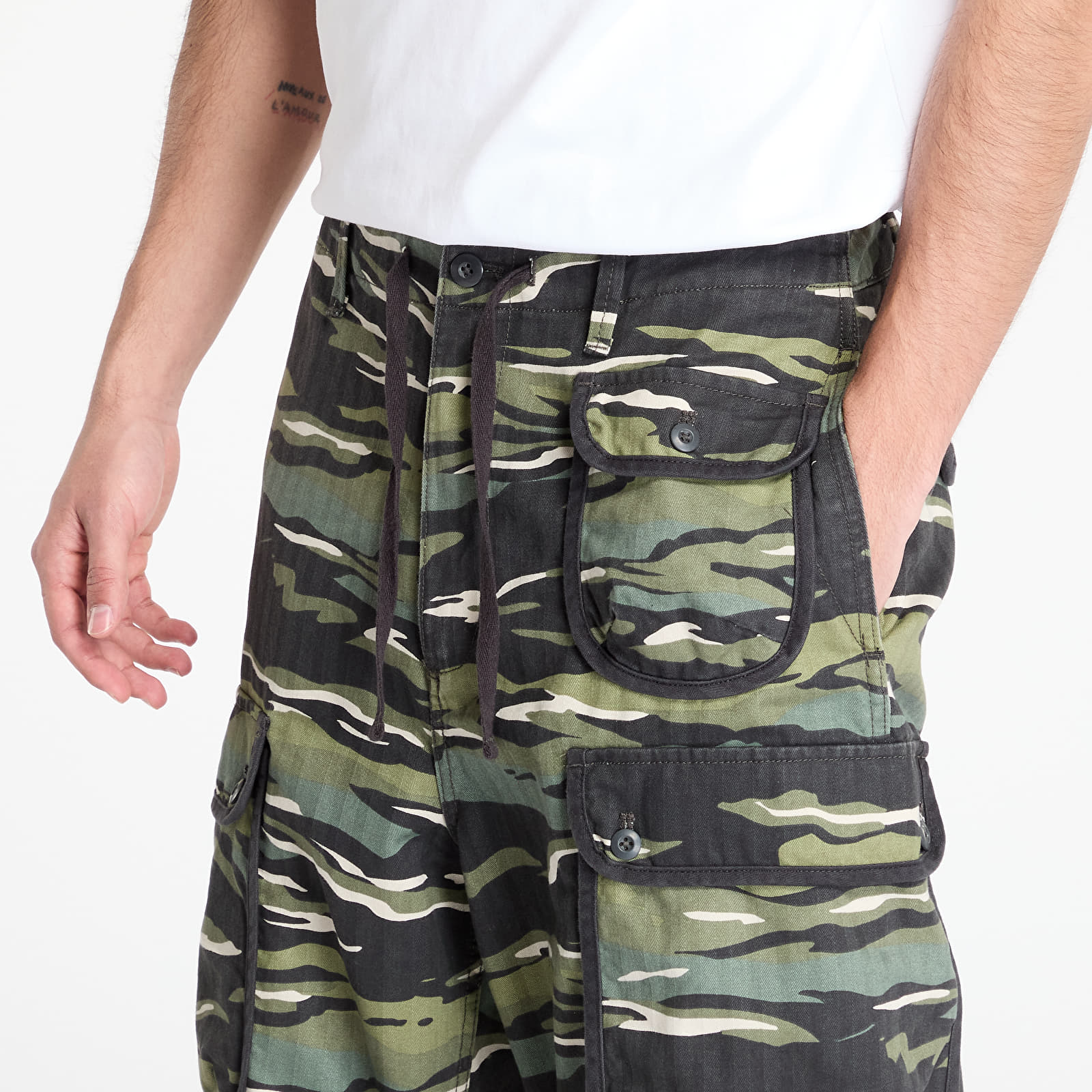 Pantalones de hombre Vans LX Terrain Cargo Pant Camo